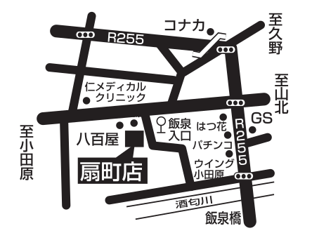 扇町店地図